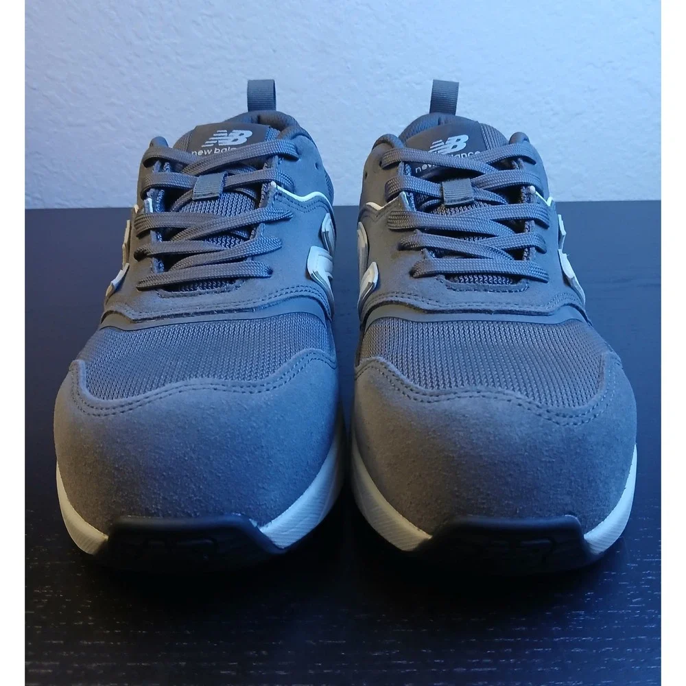New Balance WUELEHM2 Womens Grey Composite Toe Slip Resistant Work Shoes 10 NEW